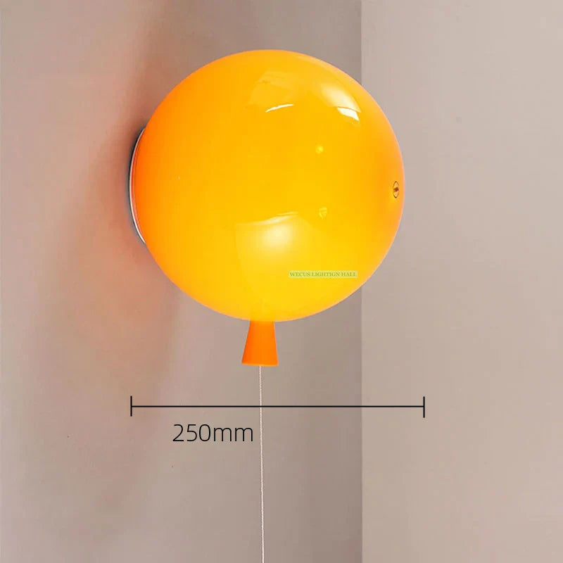 DecorBites™ Balloon Wall Light: Child Room Stair Balcony Lamparas Wall Sconce