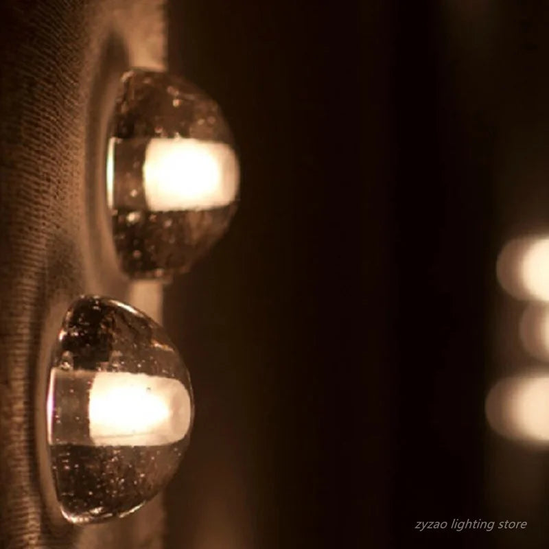 DecorBites™ Crystal LED Wall Lamps for Modern Minimalist Home Decor