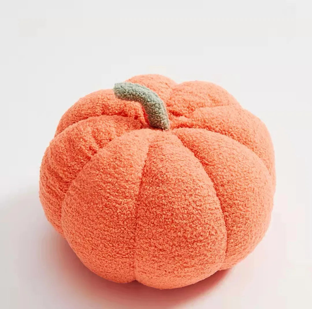 DecorBites™ 3D Pumpkin Throw Pillow for Home Decoration in Living Room Sofa Couch