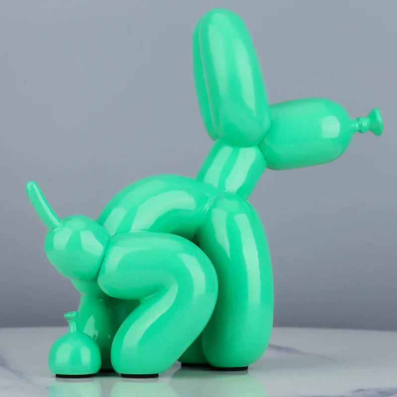 DecorBites™ Balloon Dog Statue: Modern Nordic Resin Art Sculpture for Home Decor