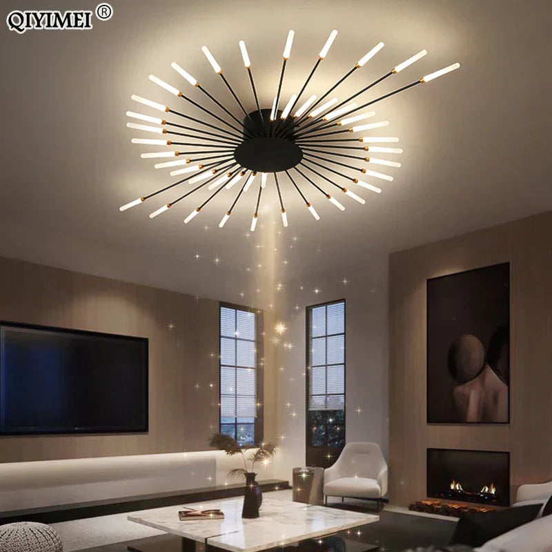 DecorBites™ LED Acrylic Ceiling Light Fixture for Bedroom Hall Living Room Kids, Modern Luster
