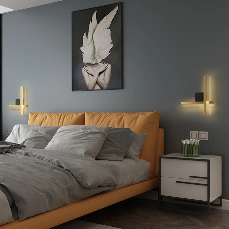 DecorBites™ LED Aluminum Wall Light for Bedroom Living Room Home Decor
