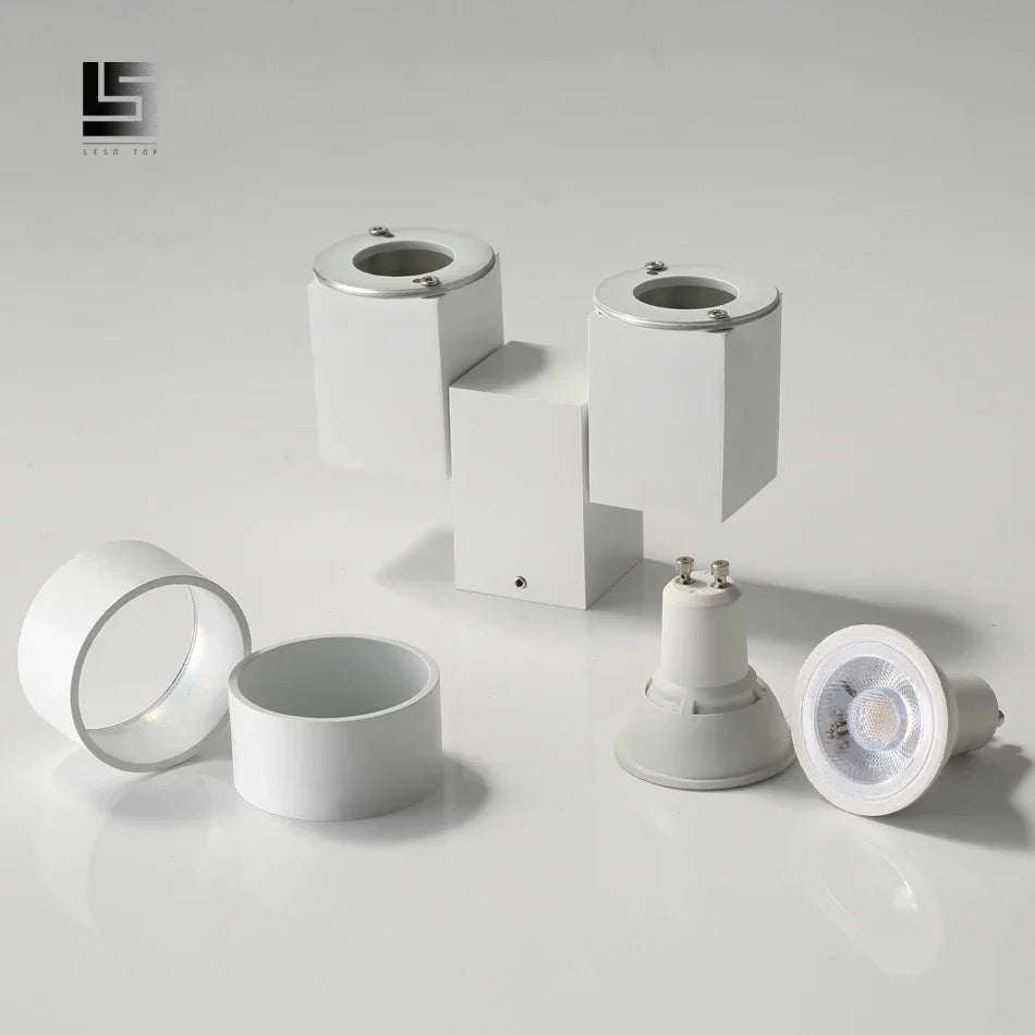 DecorBites™ 180 Adjustable LED GU10 Downlight Surface Mount Spotlight