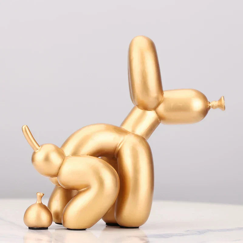 DecorBites™ Balloon Dog Statue: Modern Nordic Resin Art Sculpture for Home Decor