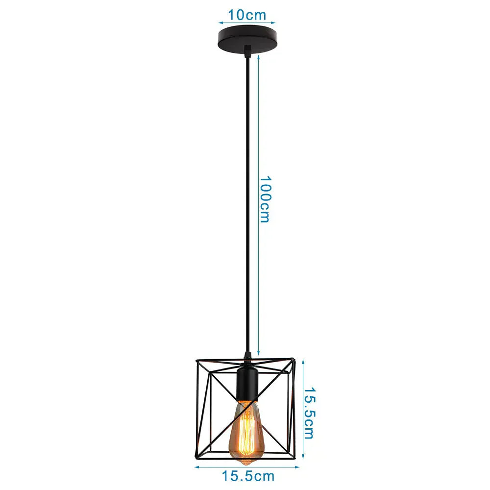 DecorBites™ Industrial LED Pendant Ceiling Light for Home Living Room Kitchen Decor