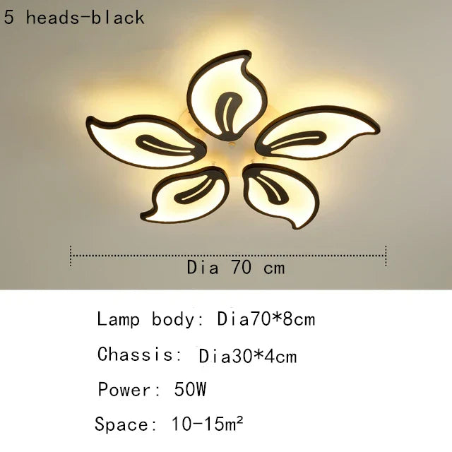 DecorBites™ Elegant LED Ceiling Light for Living Room, Bedroom, Dining - Modern & Light Luxury