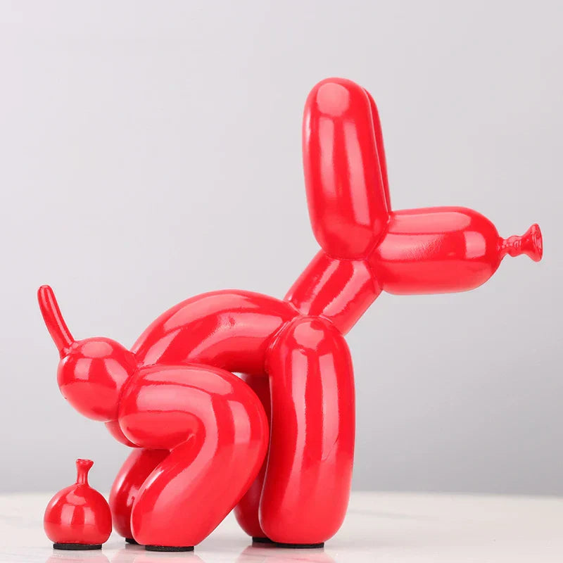 DecorBites™ Balloon Dog Statue: Modern Nordic Resin Art Sculpture for Home Decor
