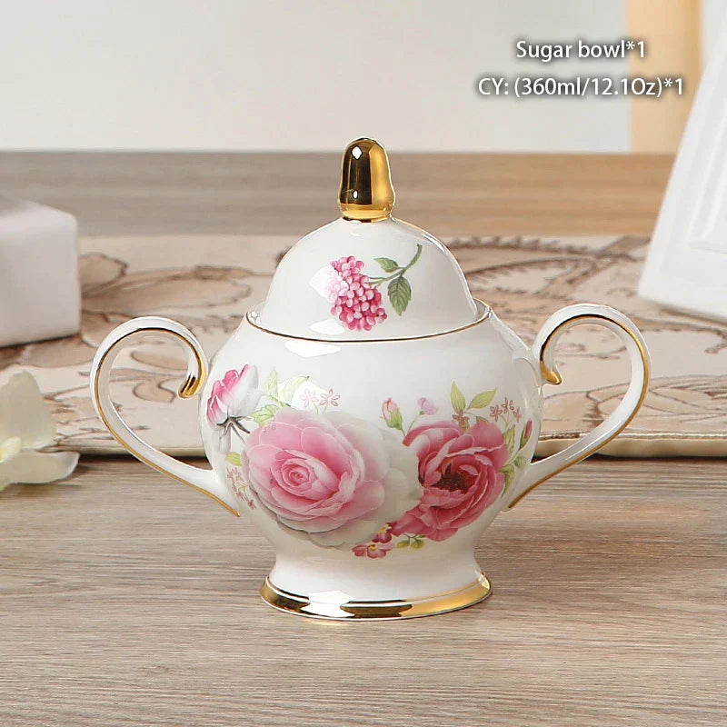 DecorBites™ Bone China Sugar Bowl & Creamer Set