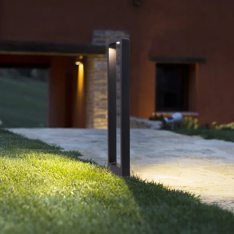 DecorBites™ 7W LED Aluminum Garden Bollard Light for Outdoor Landscape Courtyards