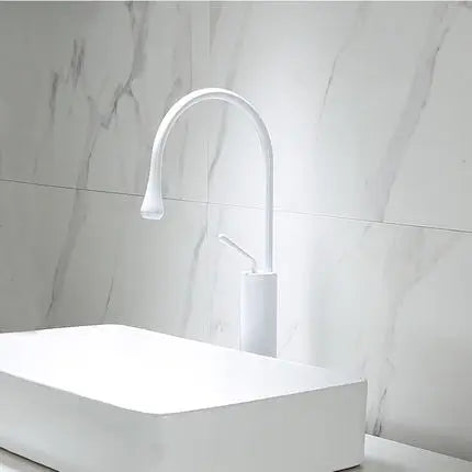 DecorBites™ Antique Brass Bathroom Basin Faucet Hot Cold Black Sink Mixer Kitchen Water Crane