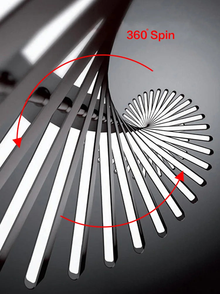DecorBites™ Linear Fishbone Chandelier: Nordic Minimalist Dining Room Office Living Room Lighting