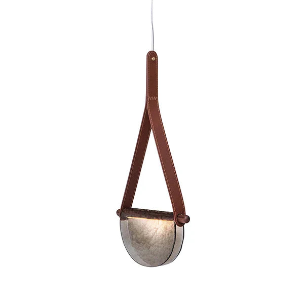 DecorBites™ Handmade Glass Pendant Lamp for Room, Bedside, Model Room, Restaurant