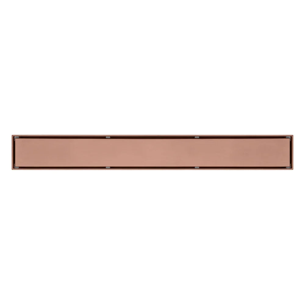 DecorBites™ 60cm Rose Gold Bathroom Floor Drain Strainer, Deodorant Conceal Shower Drain