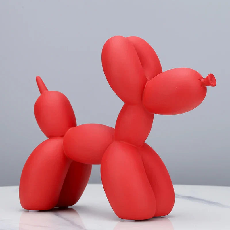 DecorBites™ Balloon Dog Sculpture: Modern Resin Home Decor Nordic Animal Figurine