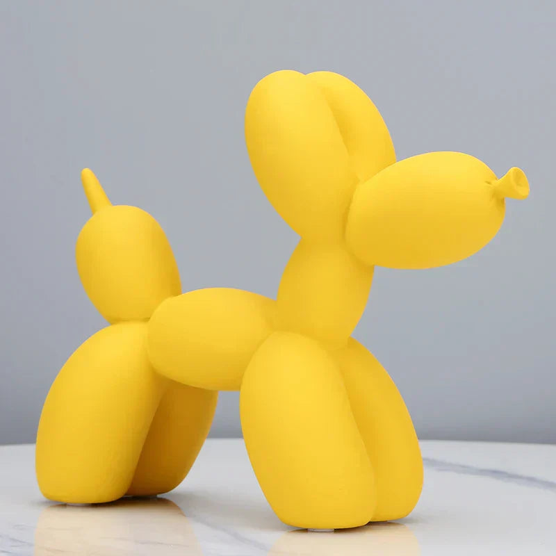 DecorBites™ Balloon Dog Sculpture: Modern Resin Home Decor Nordic Animal Figurine