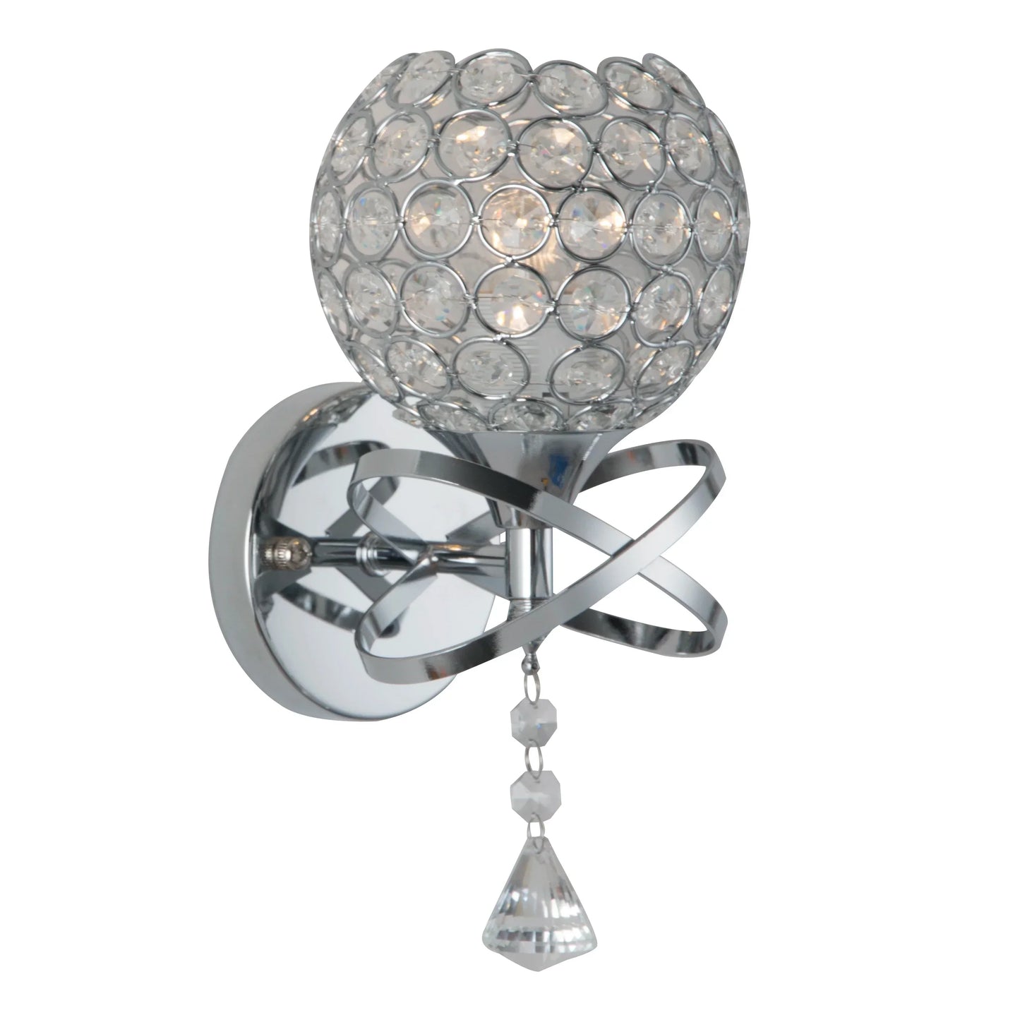 DecorBites™ Golden Crystal Wall Lamps - Luxury Lighting Fixtures for Home Decor