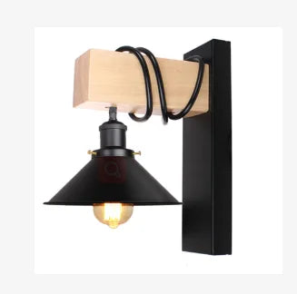 DecorBites™ Artistic Metal Iron Wall Lamp for Bedroom Livingroom Restaurant Bar Sconce