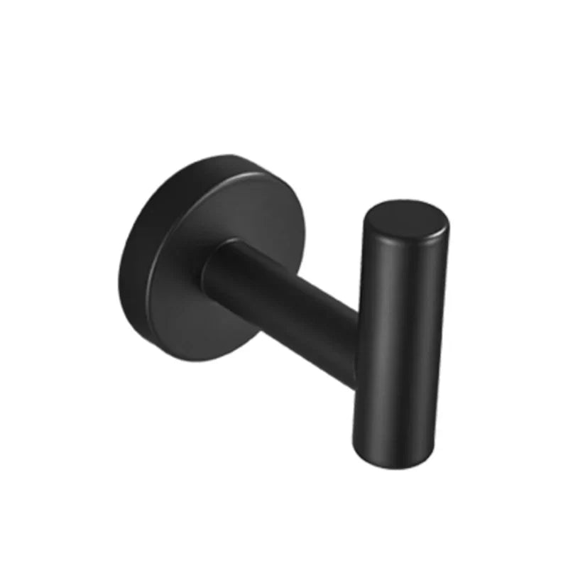 DecorBites™ Bathroom Hardware Set: Towel Bar, Robe Hook, Rack, Shelf, Tissue Holder, Hook