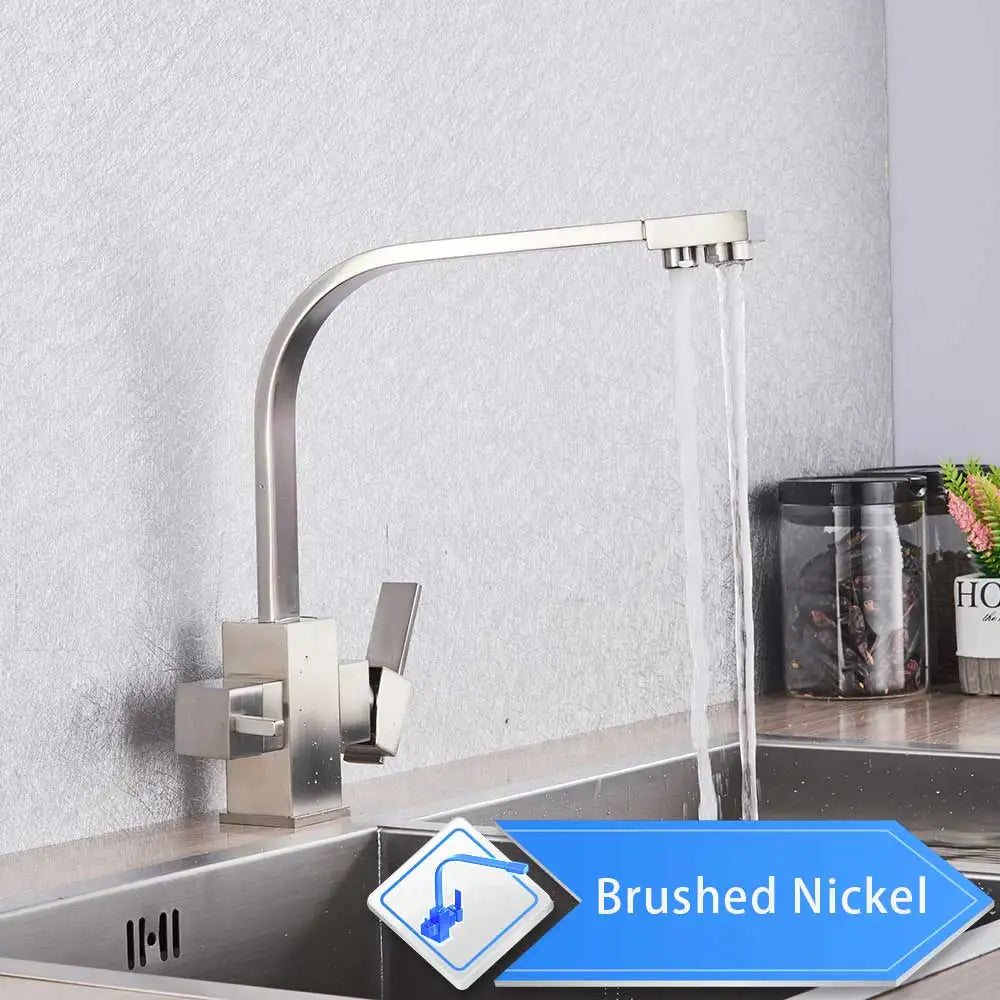 DecorBites™ Beige Purity Kitchen Faucet with Purification Function