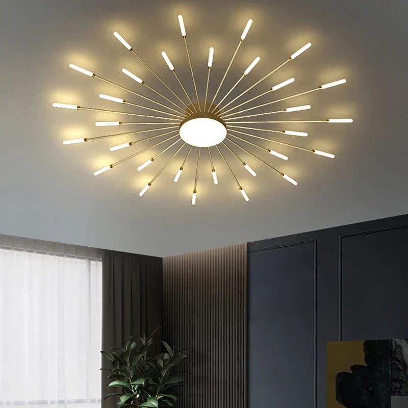 DecorBites™ LED Acrylic Ceiling Light Fixture for Bedroom Hall Living Room Kids, Modern Luster