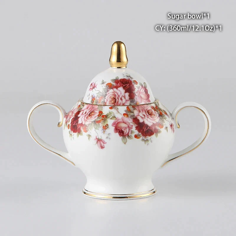 DecorBites™ Bone China Sugar Bowl & Creamer Set