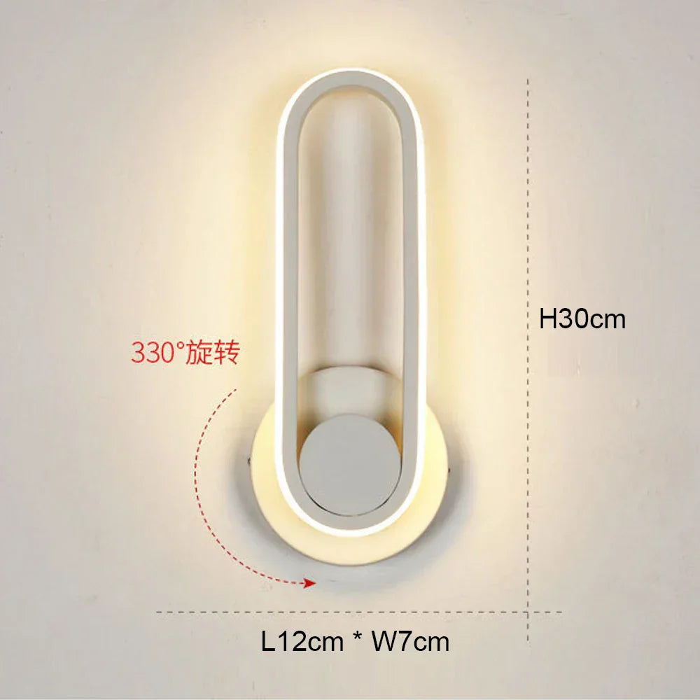 DecorBites™ LED Wall Light: Modern Bedroom Bedside Lamp, Living Room Sconce, Home Decor Lighting