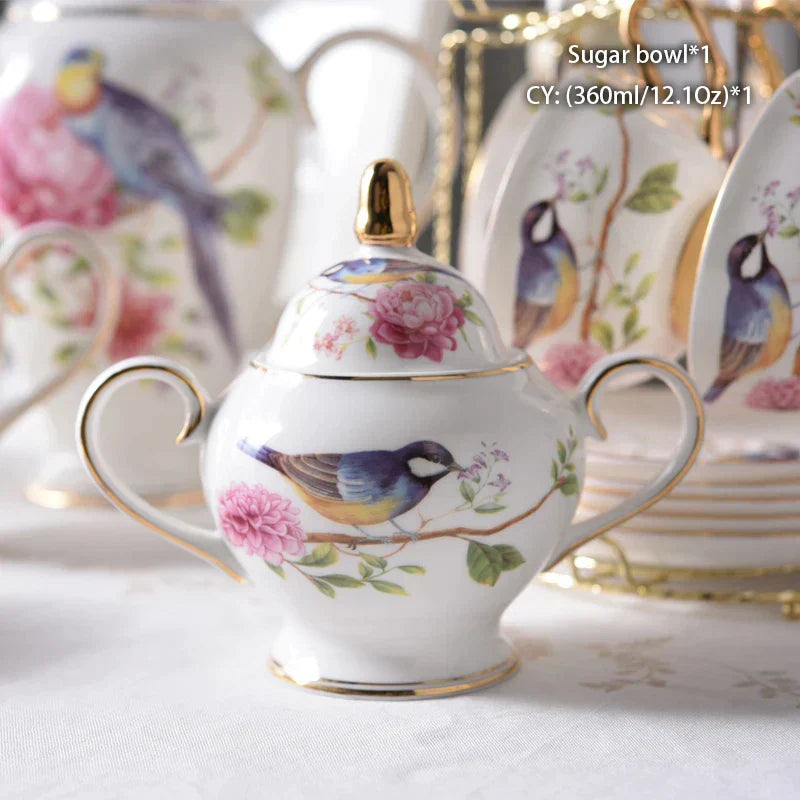 DecorBites™ Bone China Sugar Bowl & Creamer Set