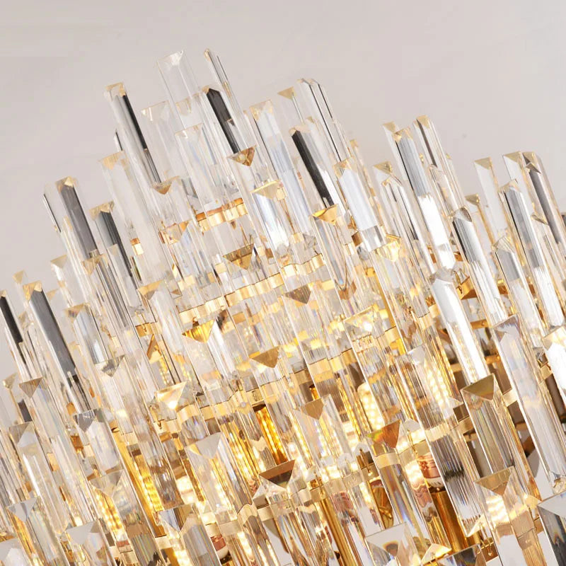 DecorBites™ Crystal Chandelier: Modern Dining Room Lighting for Bedroom, Villa, 2024 New Collection