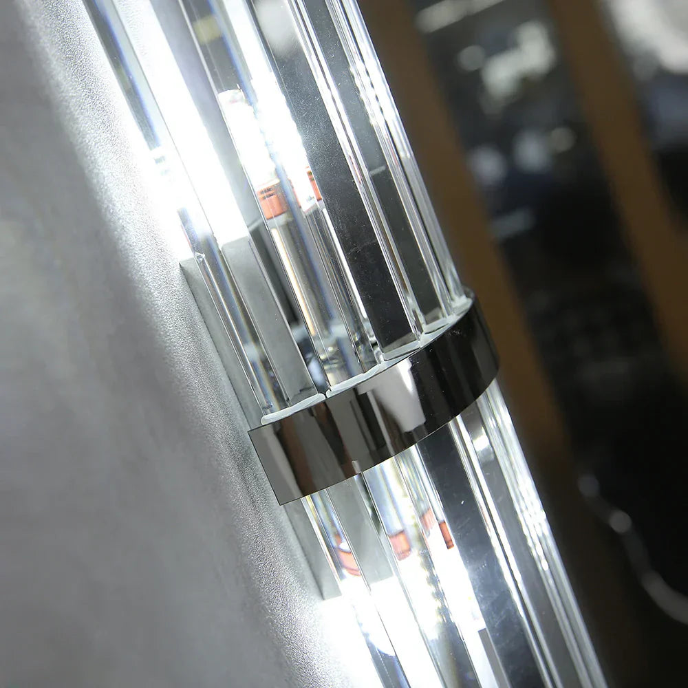 DecorBites™ Crystal Golden Wall Lamp: Luxury American Country Light for Home, Hotel, and Office