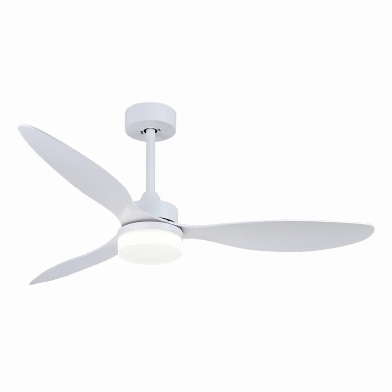 DecorBites™ 52" Fashion Plastic Blade Ceiling Fan with Lamp and Remote Control