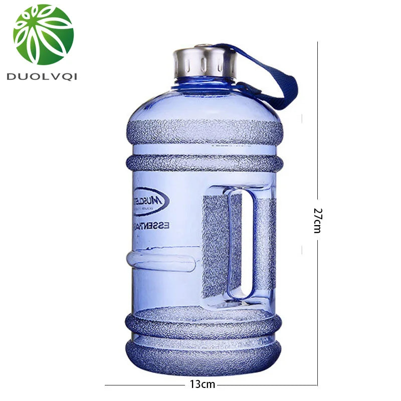DecorBites™ 2.2L Sports Water Bottle for Fitness Gym Outdoor Running Activities