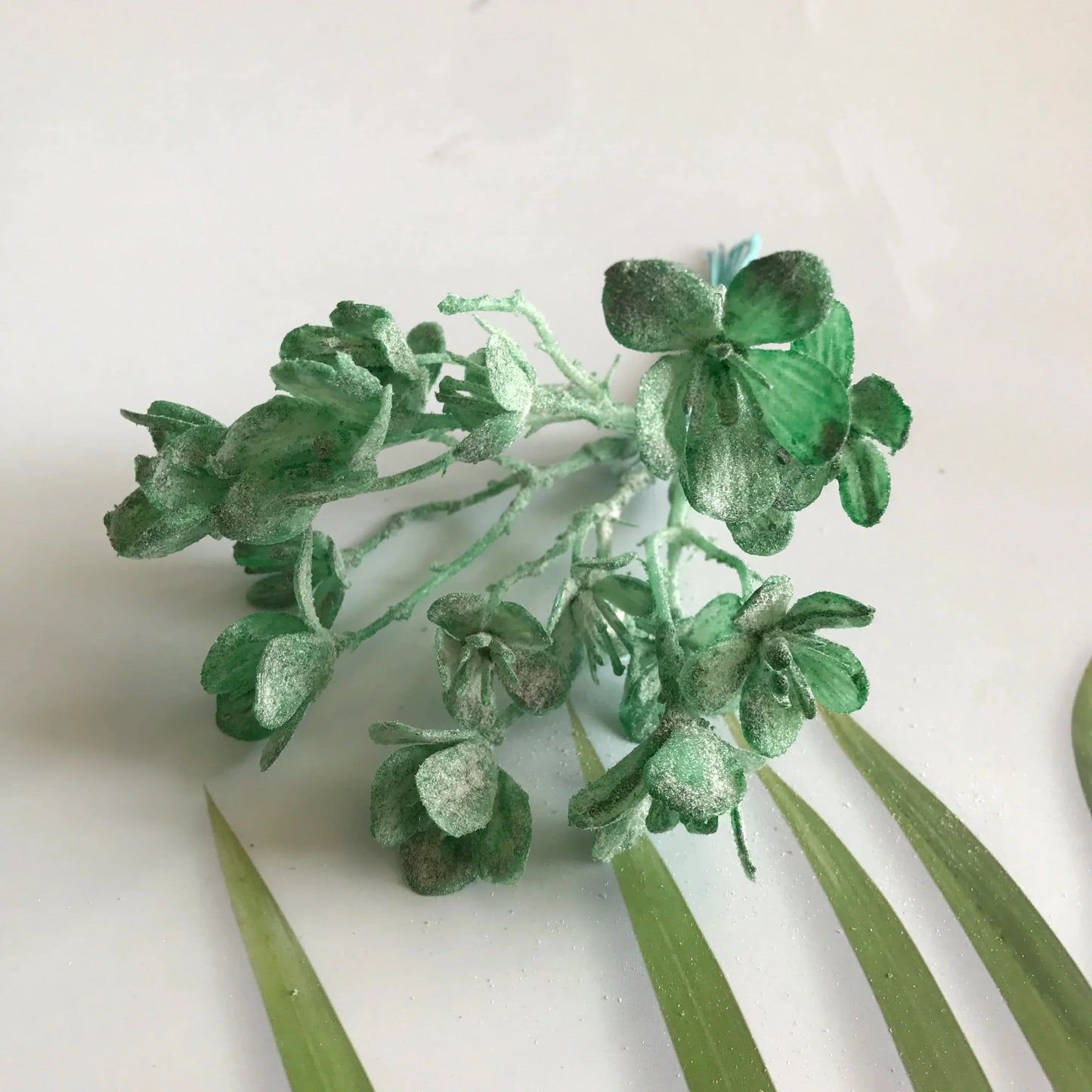 DecorBites™ Artificial Plants Green Grass Fake Twigs Leaves Wedding Home Decor