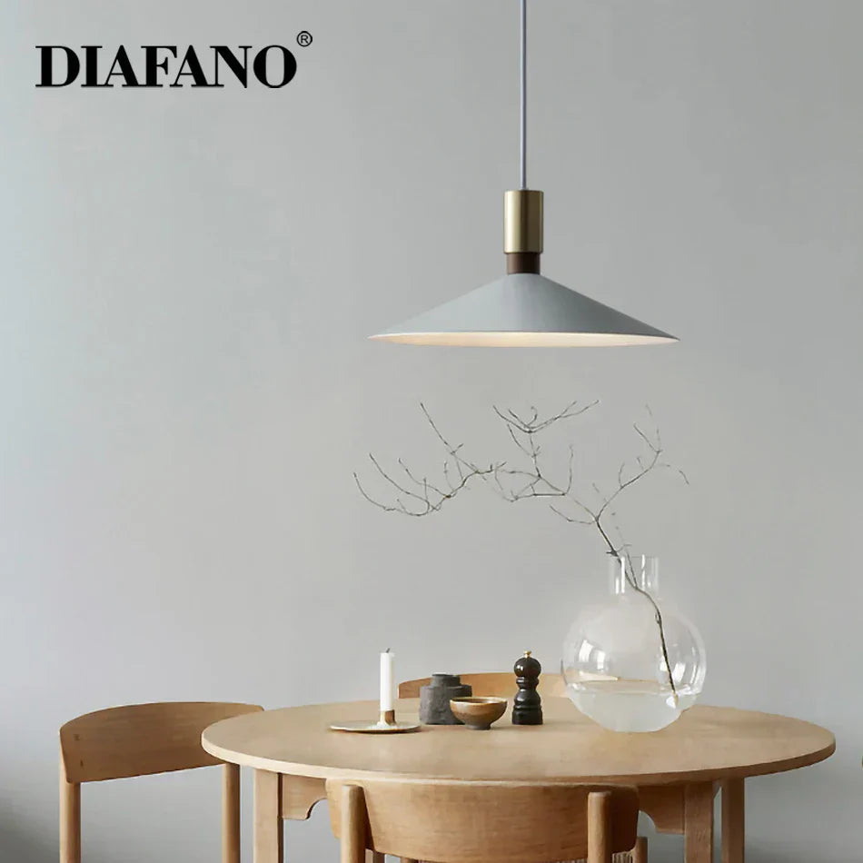 DecorBites™ Dimming Pendant Light: Modern Nordic Hanging Lamp for Restaurant and Living Room