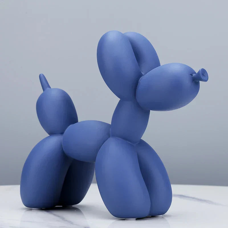 DecorBites™ Balloon Dog Sculpture: Modern Resin Home Decor Nordic Animal Figurine
