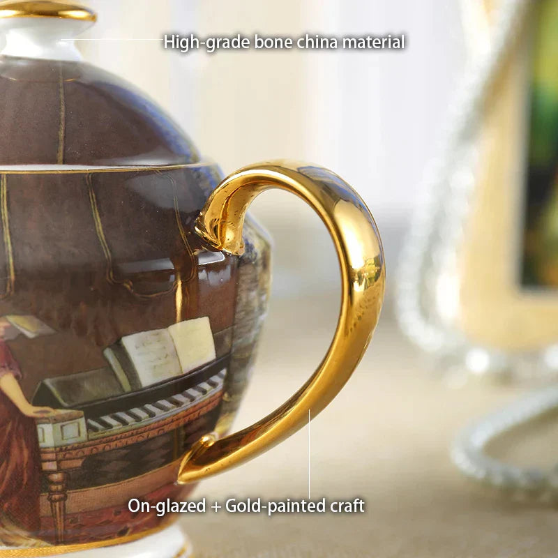 DecorBites™ Bone China Sugar Bowl & Creamer Set