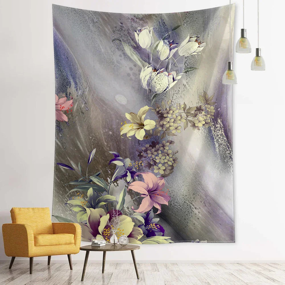 DecorBites™ Forest Tapestry - 3D Printed Polyester Wall Hanging for Bohemian Home Decor