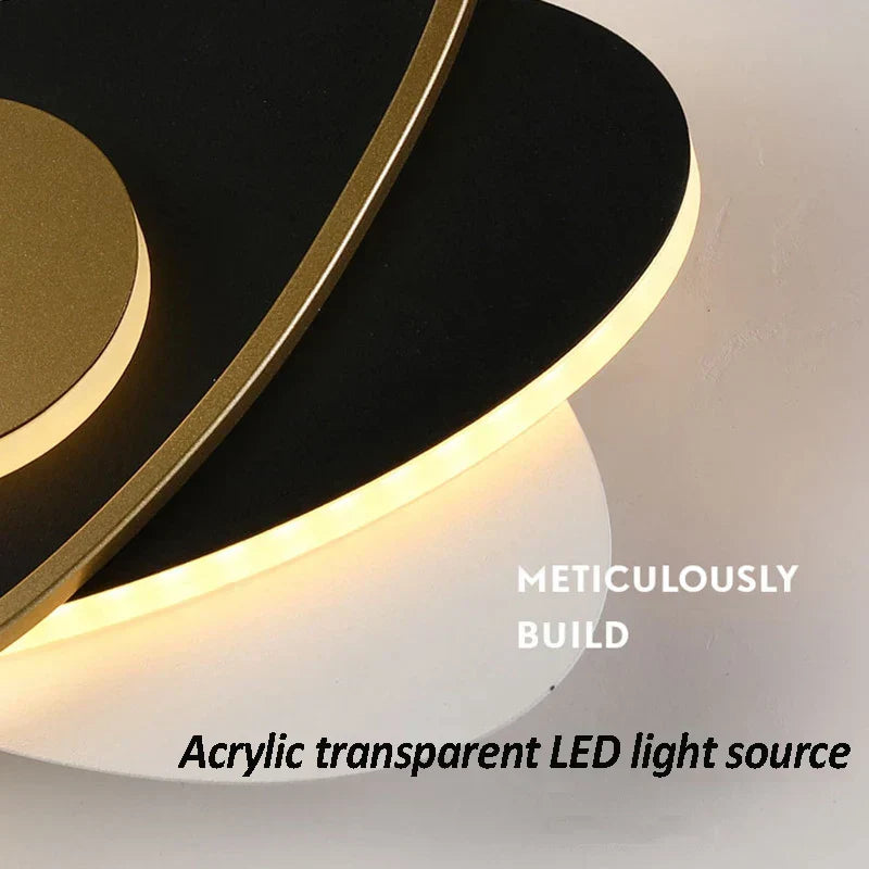 DecorBites™ Acrylic Wall Sconce Light for Living Room Bedroom Hotel Aisle Lighting