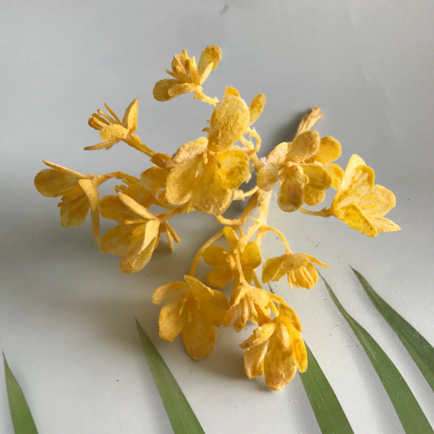 DecorBites™ Artificial Plants Green Grass Fake Twigs Leaves Wedding Home Decor