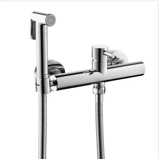 DecorBites™ Hand Held Bidet Sprayer Kit with Hot and Cold Copper Valve for Luxury Bathroom
