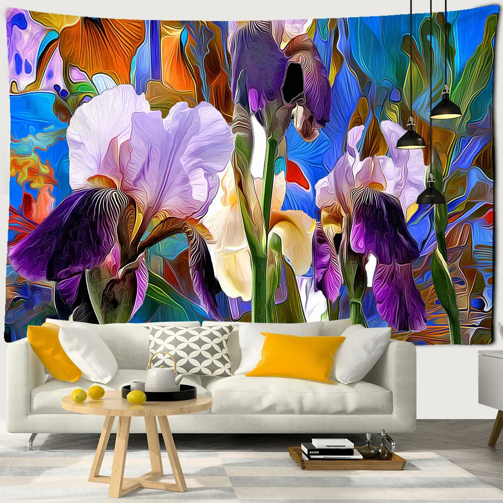 DecorBites™ Boheme Mandala 3D Tapestry for Home Decor and Wall Hanging