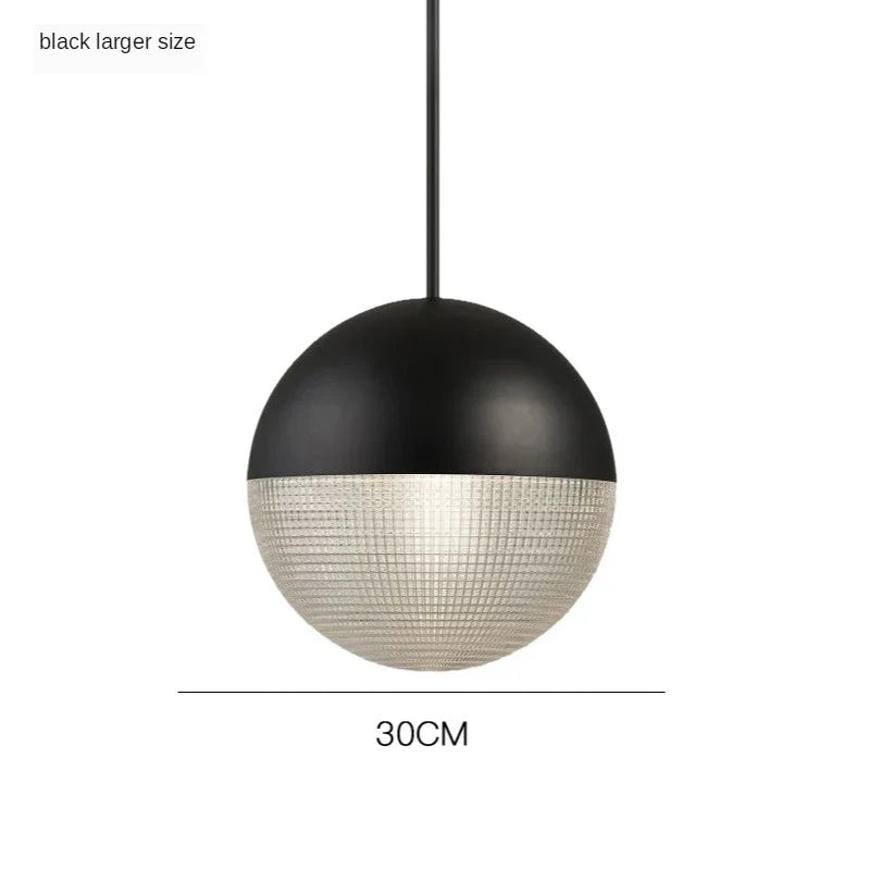 DecorBites™ Glass Ball LED Pendant Light - Gold Minimalist Nordic Hanging Lamp