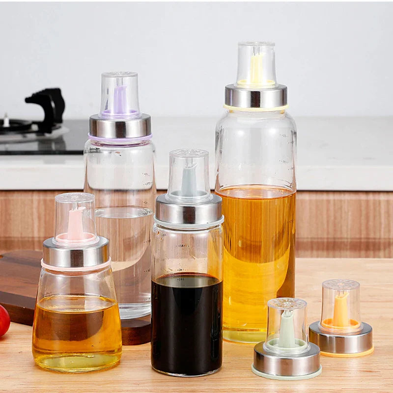DecorBites™ Bottle Cap Stopper for Seasoning Bottle - Durable Oil Nozzle Lid