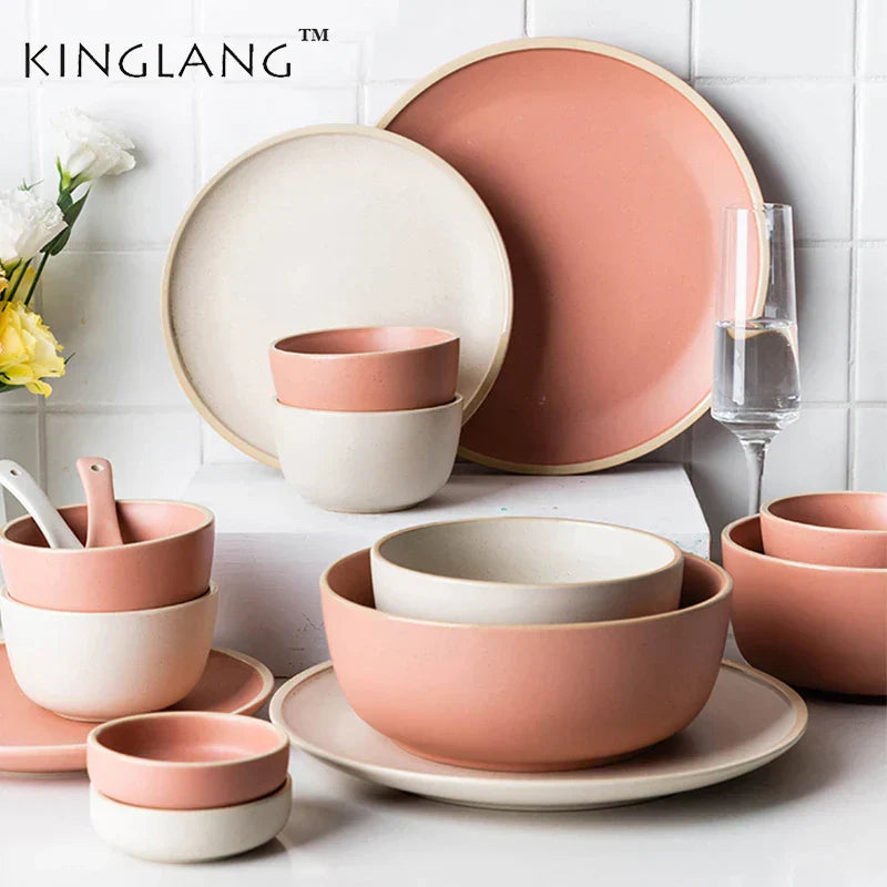 DecorBites™ Ceramic Morandi Bowl - Single Soup and Rice Bowl