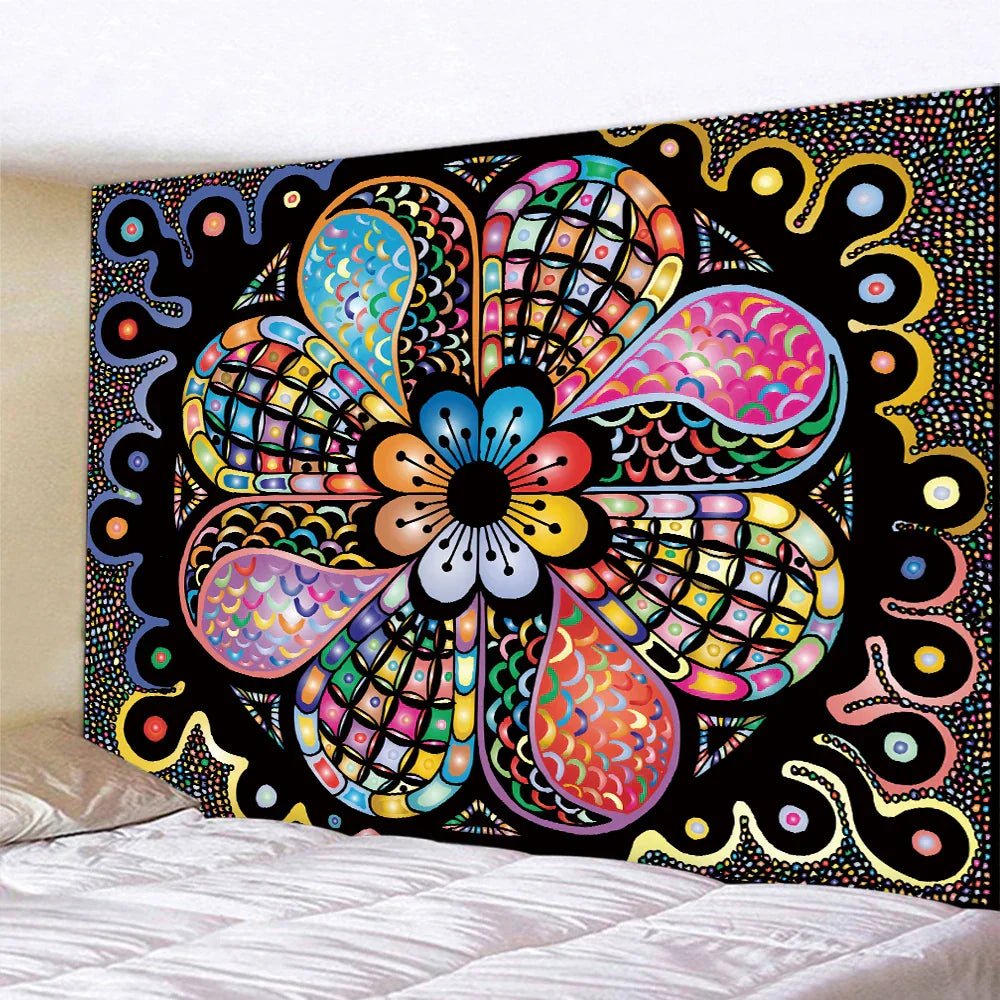 DecorBites™ Boho Tapestry Set for Stylish Home Decor and Trendy Vibes