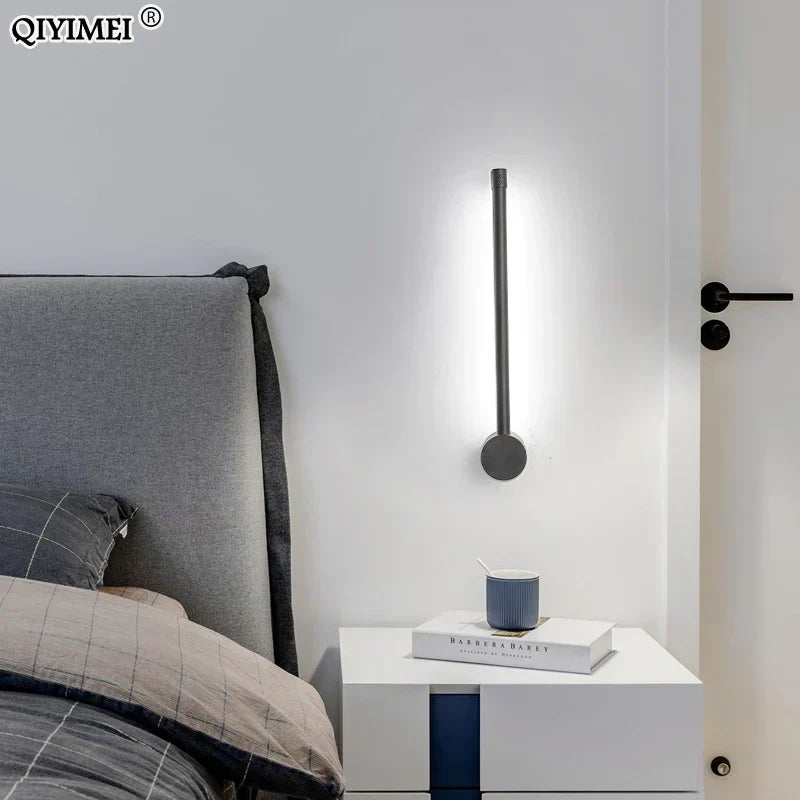 DecorBites™ Black LED Wall Sconce for Living Room Bedroom Lighting