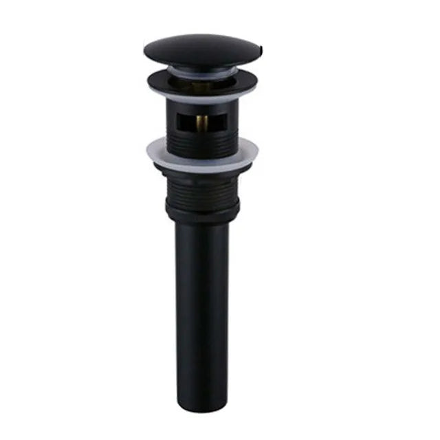 DecorBites™ Gold and Black Bathroom Faucet with Hot Cold Water Mixer - Deck Mounted