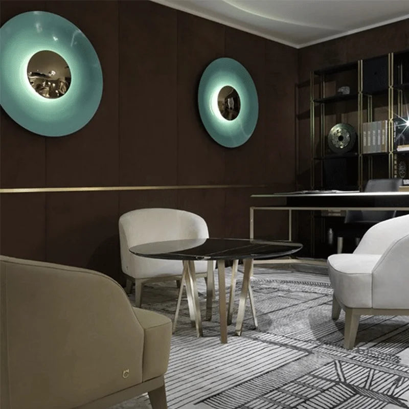 DecorBites™ LED UFO Wall Sconces for Modern Minimalist Bedroom Ambiance