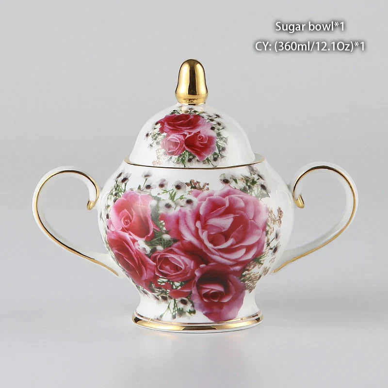 DecorBites™ Bone China Sugar Bowl & Creamer Set