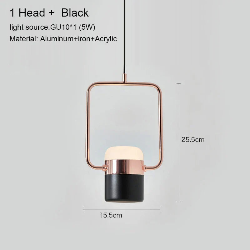 DecorBites™ LED Chandelier Pendant Lamp for Modern Dining Room, Cafe & Bar