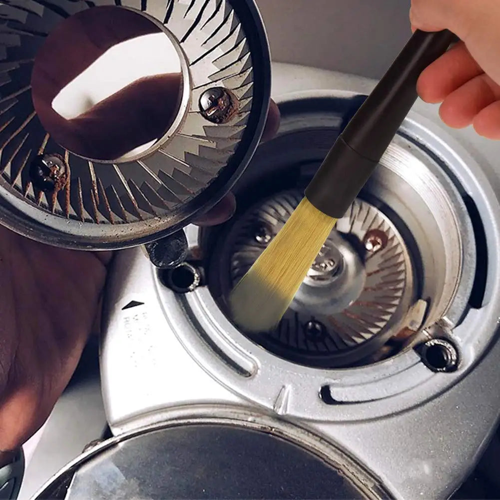 DecorBites™ Espresso Machine Cleaner Brush - Dual Purpose Coffee Grinder Cleaning Tool